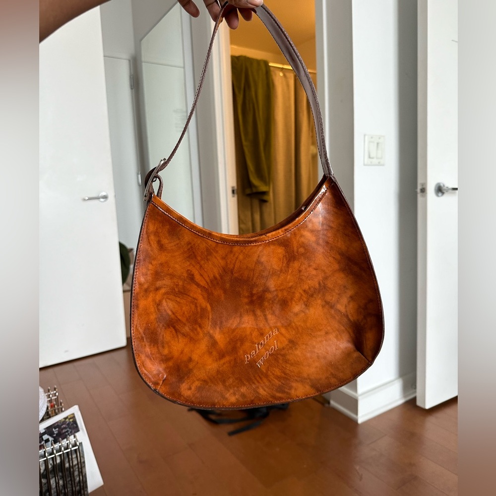 Paloma wool moon shaped bag